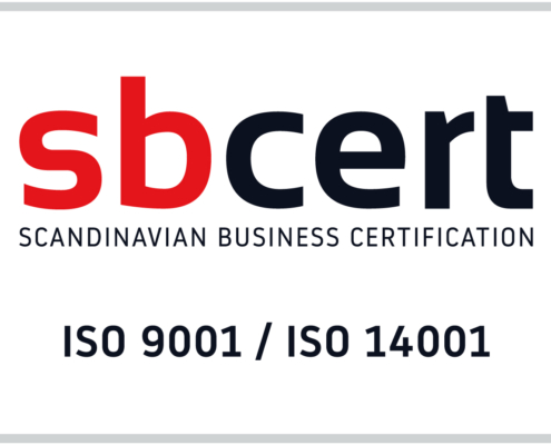 LSAB Sweden is ISO 9001 and 14001 certified